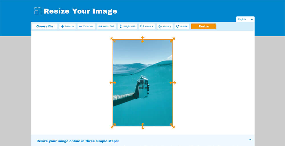 How to easily resize an image online [4/8]